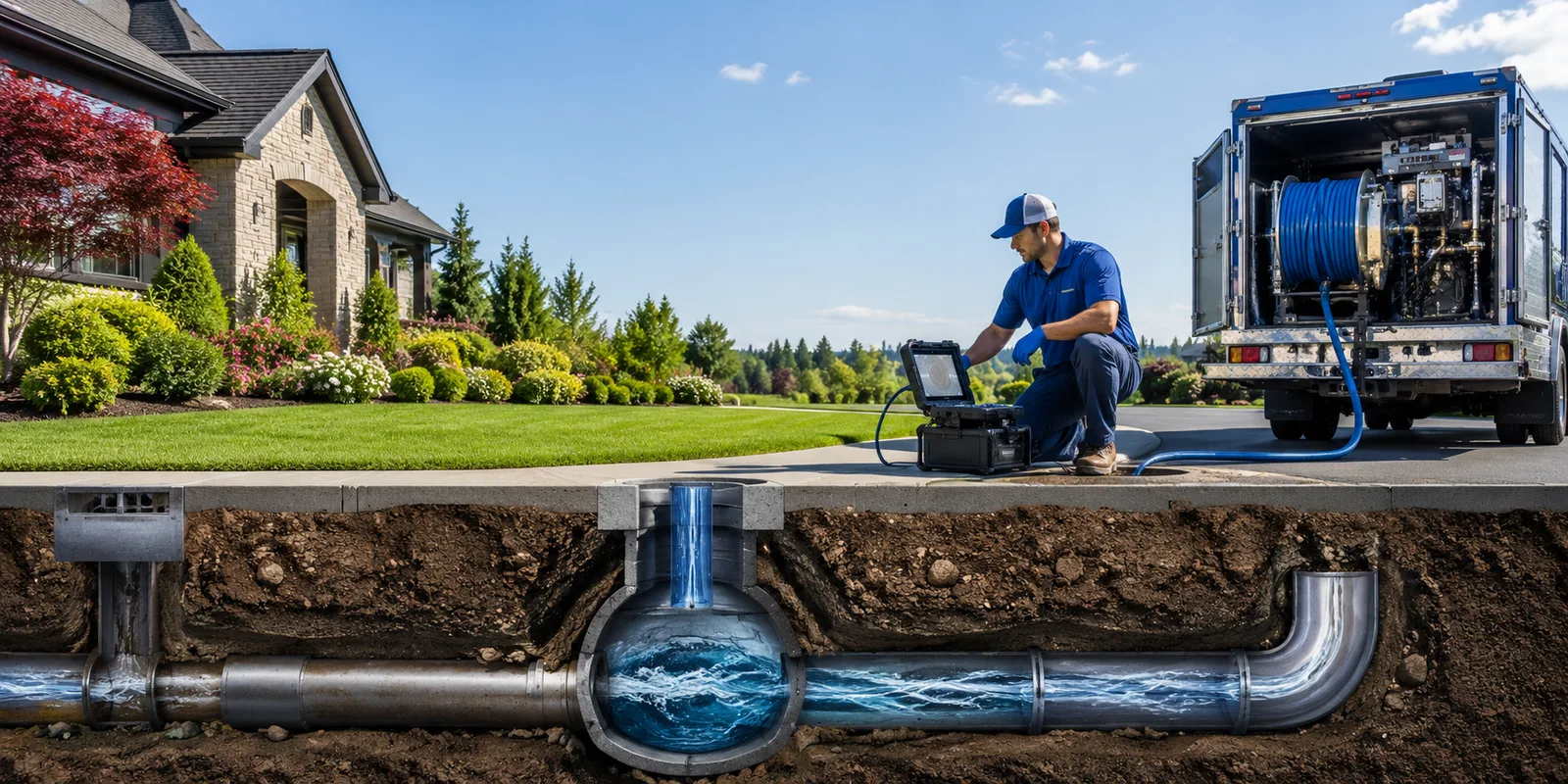 Drainage restoration information for Hager City, WI